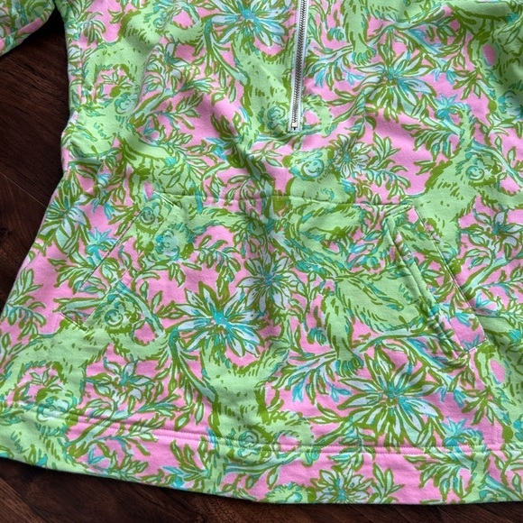 Lilly Pulitzer Skipper Popover Lace Sleeve
Pelican Pink Chimply Chic
Size XS - Picture 7 of 7